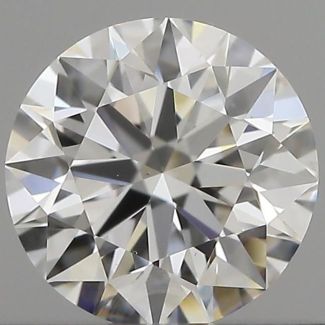 0.40 Carat Round F VS1 EX GIA Natural Diamond