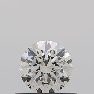 0.40 Carat Round I VS2 VG EX GIA Natural Diamond