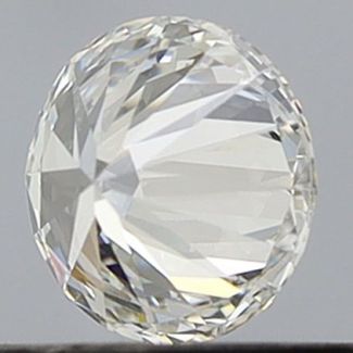 0.45 Carat Round E VVS2 EX GIA Natural Diamond