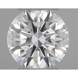 0.22 Carat Round F IF EX GIA Natural Diamond