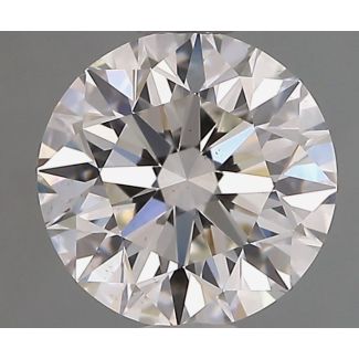 1.02 Carat Round G VS2 EX GIA Natural Diamond