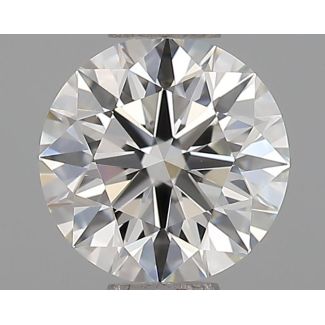 0.73 Carat Round G VVS2 EX GIA Natural Diamond