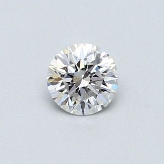 0.37 Carat Round E SI1 VG GIA Natural Diamond