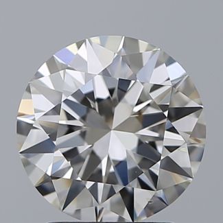 1.80 Carat Round H VS2 EX GIA Natural Diamond