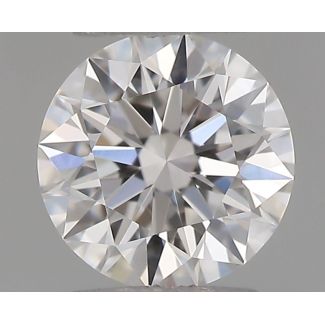 0.22 Carat Round E IF EX GIA Natural Diamond