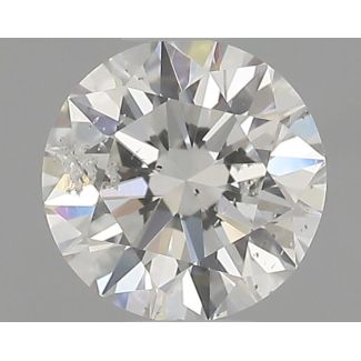 0.5 Carat Round F SI2 EX GIA Natural Diamond