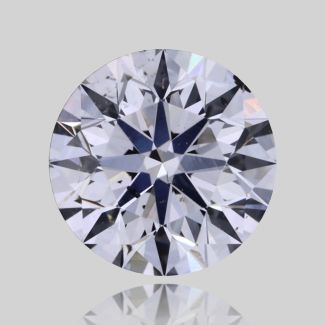 0.8 Carat Round D SI2 EX GIA Natural Diamond