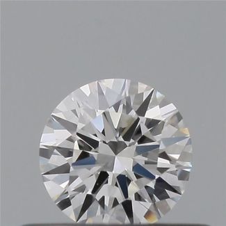 0.3 Carat Round D VVS1 EX IGI Natural Diamond