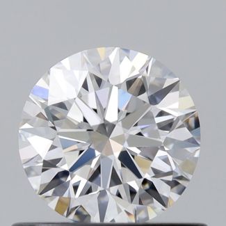 0.61 Carat Round E IF EX GIA Natural Diamond