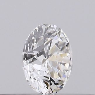 0.22 Carat Round G VVS2 EX GIA Natural Diamond