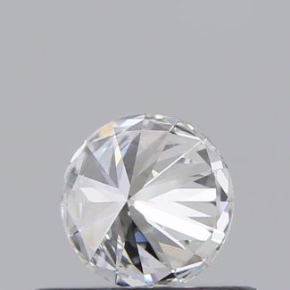 0.33 Carat Round D VVS1 EX GIA Natural Diamond