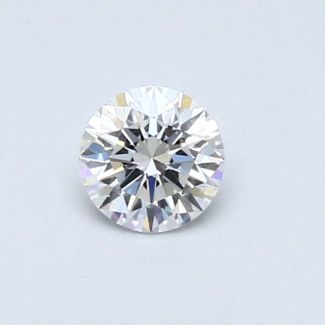 0.31 Carat Round D VS1 EX VG GIA Natural Diamond