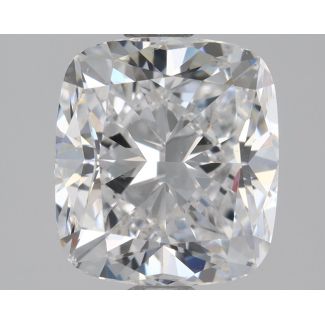 1.61 Carat Cushion Brilliant D VS2 - EX GIA Natural Diamond