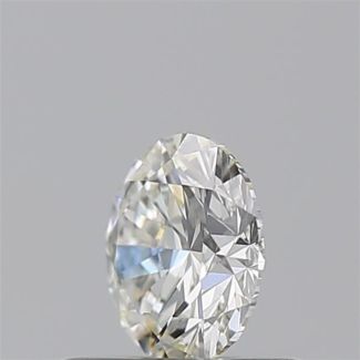 0.5 Carat Round H VS1 EX VG GIA Natural Diamond