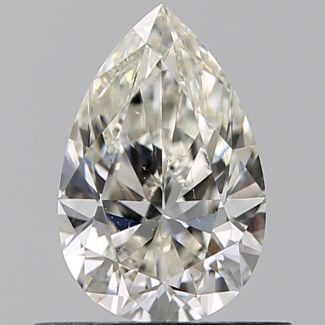 0.51 Carat Pear H VS2 - VG GIA Natural Diamond