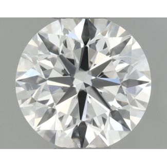 0.6 Carat Round D VS1 EX VG GIA Natural Diamond