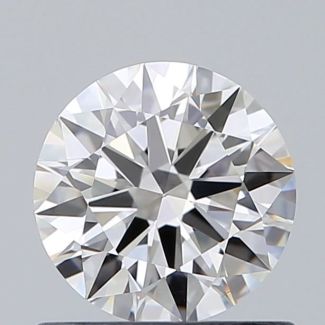 0.7 Carat Round F VS1 EX GIA Natural Diamond