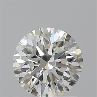 1.10 Carat Round H VVS1 EX HRD Natural Diamond