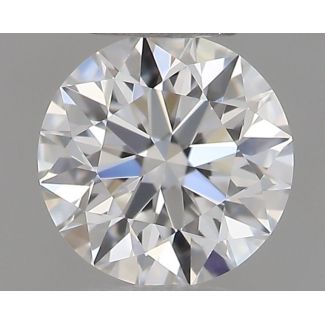 0.3 Carat Round E VVS1 EX GIA Natural Diamond