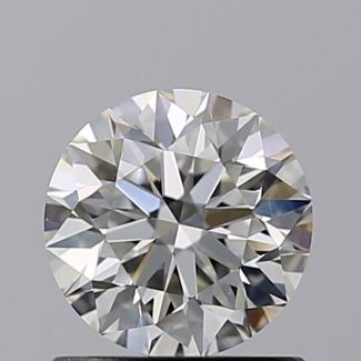 0.80 Carat Round H VS1 EX GIA Natural Diamond