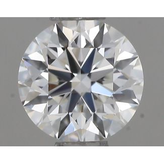 0.45 Carat Round G VVS1 EX GIA Natural Diamond