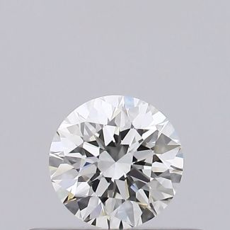 0.3 Carat Round H VVS2 EX GIA Natural Diamond