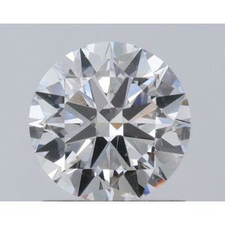 0.95 Carat Round G SI2 EX GIA Natural Diamond