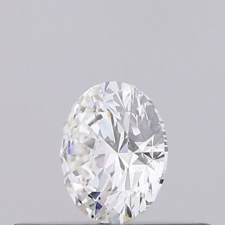 0.23 Carat Round F SI1 EX VG GIA Natural Diamond