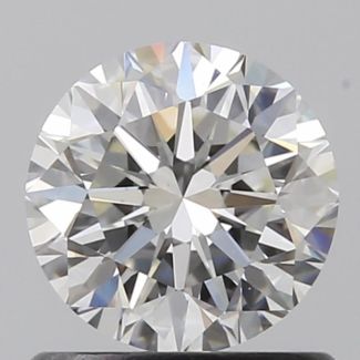 0.80 Carat Round H VVS1 VG GIA Natural Diamond