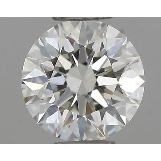 0.35 Carat Round H IF EX IGI Natural Diamond