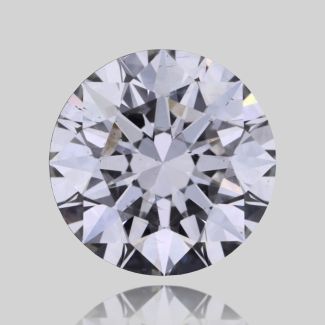 0.44 Carat Round G SI2 EX GIA Natural Diamond