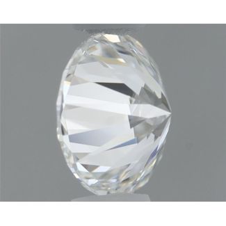 0.51 Carat Round F VVS1 EX GIA Natural Diamond