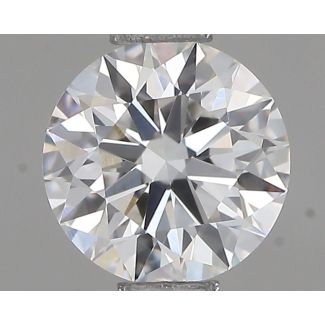 0.50 Carat Round G VS1 EX VG GIA Natural Diamond