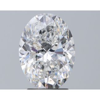 3.0 Carat Oval F SI2 - EX GIA Natural Diamond