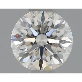 0.32 Carat Round F SI1 EX GIA Natural Diamond