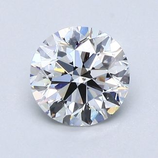 1.0 Carat Round E SI1 EX VG GIA Natural Diamond