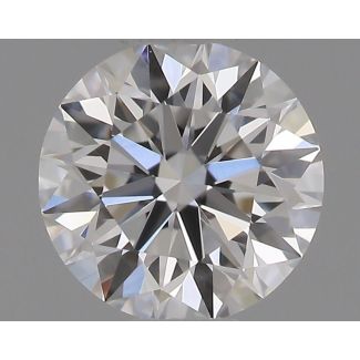 0.4 Carat Round D VVS1 EX GIA Natural Diamond