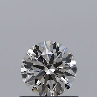 0.50 Carat Round I VS2 VG EX GIA Natural Diamond