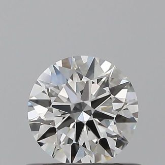 0.5 Carat Round F IF EX IGI Natural Diamond