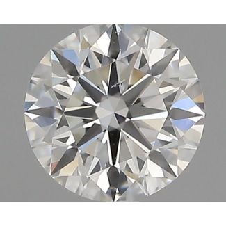 0.5 Carat Round G SI1 EX GIA Natural Diamond