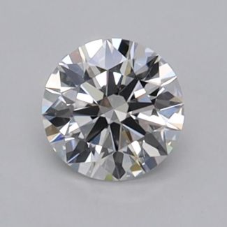 0.3 Carat Round E VVS1 EX GIA Natural Diamond