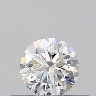 0.3 Carat Round E VVS1 VG EX GIA Natural Diamond