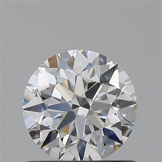 0.70 Carat Round D VS1 EX VG GIA Natural Diamond