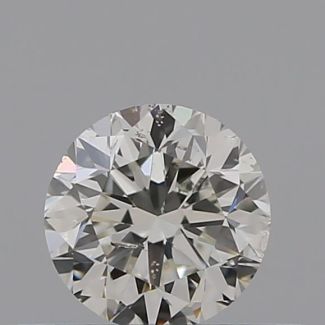 0.30 Carat Round I SI2 G EX VG GIA Natural Diamond