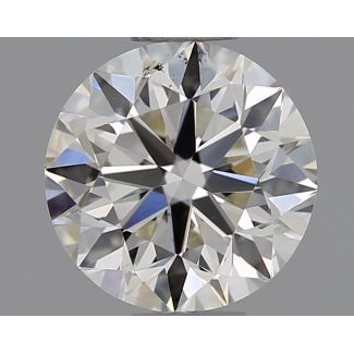 0.7 Carat Round H VS2 VG EX IGI Natural Diamond