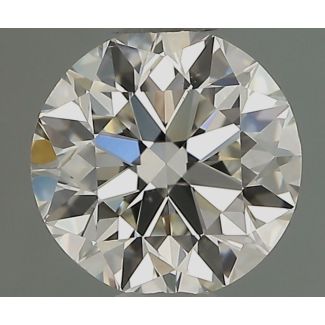 1.0 Carat Round H VS1 EX HRD Natural Diamond