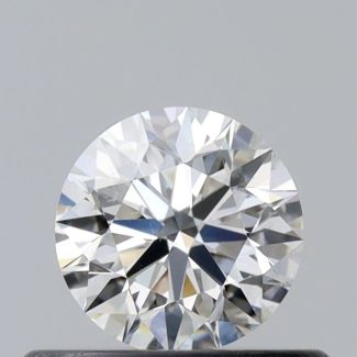 0.36 Carat Round H VS2 EX GIA Natural Diamond