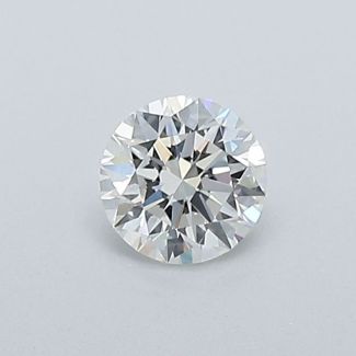 0.32 Carat Round H VVS2 EX GIA Natural Diamond