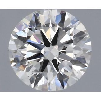 0.49 Carat Round I SI1 VG EX GIA Natural Diamond