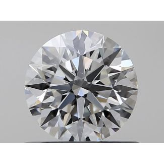 0.58 Carat Round H VS1 EX GIA Natural Diamond